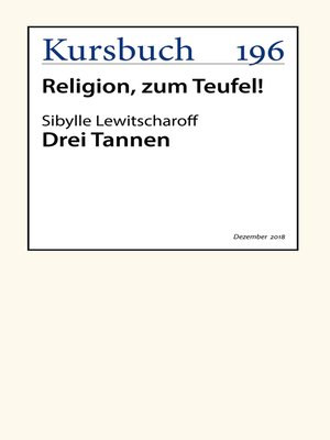 cover image of Drei Tannen